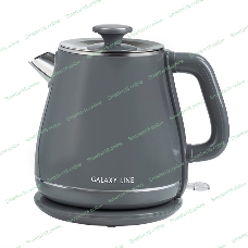 Чайник электрический Galaxy Line GL 0331, серый, пластик, 2200 Вт, 1,8 л
