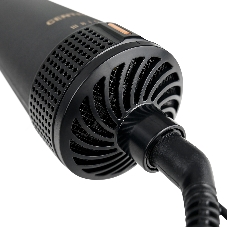 Фен-щетка Centek CT-2062 черный/золотистый, 1200 Вт, 80 мм, ионизация