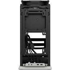 Компьютерный корпус без блока питания Fractal Design Mood, Mini-Tower, 1x180мм, 2xUSB-A 3.0 + 1xUSB 3.2 Type-C, SFX PSU Support, mITX Light Gray