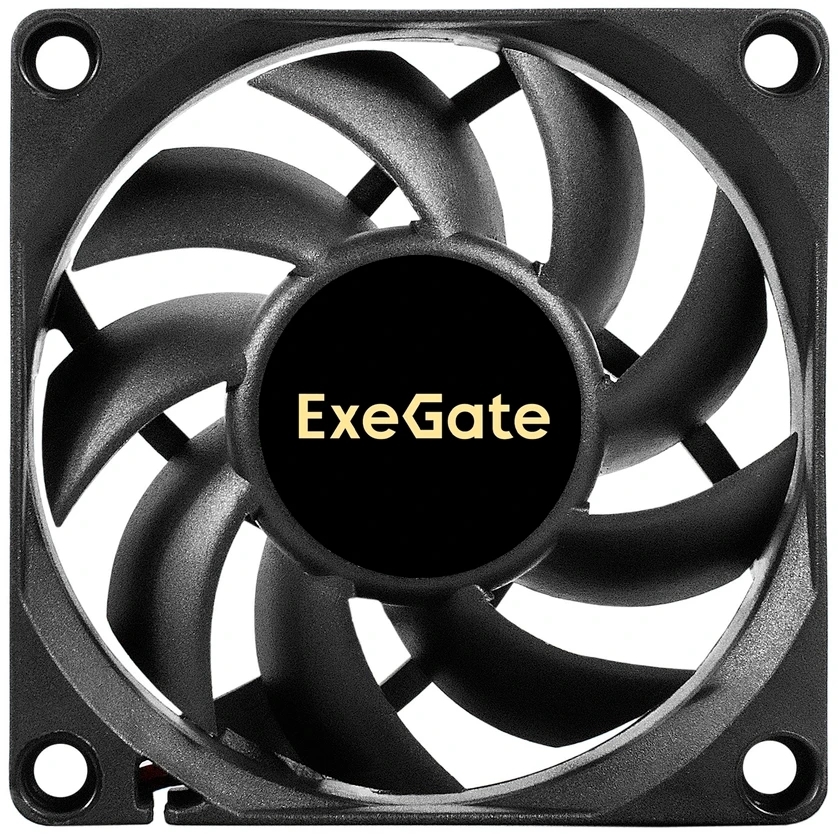 Вентилятор корпусной ExeGate EX07015HM, 70 мм, 2500 об/мин, 23 дБ, Molex, без подсветки