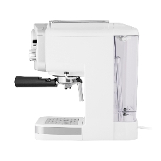 Кофеварка рожковая Maunfeld MF-735WH PRO белый, исп. кофе - молотый, 1.25 л, 1100 Вт, 15 бар