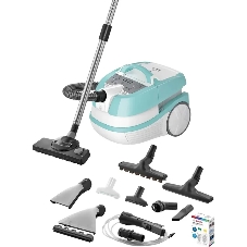Пылесос Bosch BWD420HYG голубой, 2000 Вт, уборка сухая/влажная, пылесборник контейнер 3,5 л