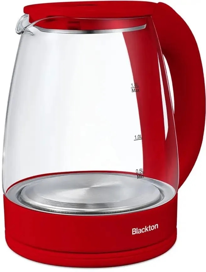 Чайник электрический Blackton Bt KT1800G Red. Мощность: 1500 Вт, Максимальный объем: 1.8 л