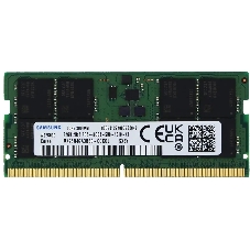Оперативная память Samsung, DDR5, 32GB (1x32GB), 4800MHz, CL40, SO-DIMM