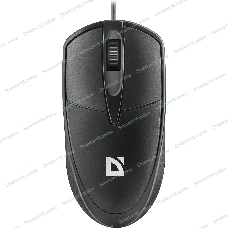 Мышь проводная Defender Trace MB-989 черный, 1000 dpi, USB, кнопки - 3