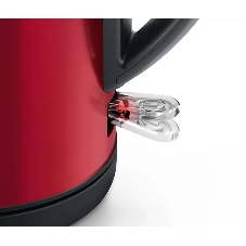 Электрочайник Bosch TWK3P424 красный, 1.7 л, 2400 Вт, скрытый нагревательный элемент