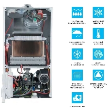 Котел газовый настенный компактный BAXI ECO-4S 1.24 F