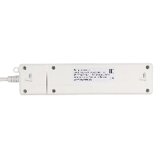 Бытовой удлинитель PowerCube, 2 р с/з вык.,3USB, 3500 Вт, 16А, 1.9 м, 3x1,0 (белый) PC-4-2M