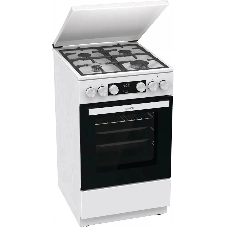 Плита комбинированная Gorenje GK5C42WF-B белый, конфорок 4 газовых, духовка 70 л, 50 см x 85 см x 59.4 см