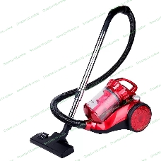 Пылесос Kelli KL-8019 красный, 450/2600 Вт, уборка сухая, пылесборник контейнер 2.5 л