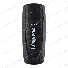 Флешка USB Smartbuy Scout Black (SB016Gb3SCK), 16Gb, USB 3.0/3.1, R/W 100/40, черный