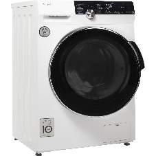 Стиральная машина Weissgauff WM 4947 DC Inverter Steam белая, загрузка фронтальная 7кг, 1400 об/мин., класс: A+++