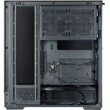 Компьютерный корпус ZALMAN P40 Prism, ATX, черный, WINDOW, 2x3.5
