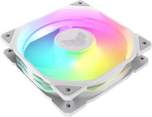 Вентилятор в корпус ASUS TUF GAMING TR120 FAN ARGB WHITE 3IN1 белый, 120x120x28 мм, 2000 об/мин, 29 дБ, 4 pin