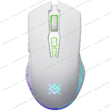 Мышь беспроводная Defender Pandora GM-502 белый, 3200 dpi, радиоканал, USB, кнопки - 7