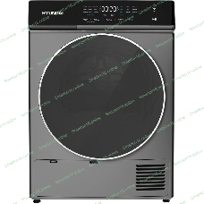 Сушильная машина Hyundai DFE8401 темно-серый, 8 кг, сушка - тепловой насос, программ - 15, 60 x 84.5 x 65 см
