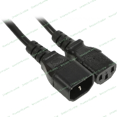 Шнур сетевой Rexant IEC 320 C13 – IEC 320 C14 3x1,0мм², длина 1,2м