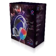 Гарнитура SmartBuy VAULT RGB белый, проводная, USB, подсветка