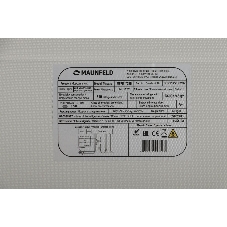 Морозильная камера Maunfeld MFFR170SB, черный, 206л, 4 ящика, 2 полки