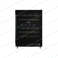 Винный шкаф встраиваемый ZÜGEL ZCWI460DB, черный