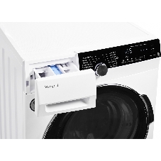 Стиральная машина Weissgauff WM 4947 DC Inverter Steam белая, загрузка фронтальная 7кг, 1400 об/мин., класс: A+++
