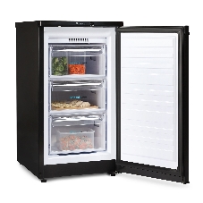 Морозильная камера Бирюса B412 черный, 80л, 3 ящика