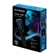 Машинка для стрижки волос Endever Sven-986, Аккумуляторная, 10 режимов длины стрижки, Съемное лезвие, водонепроницаемый корпус