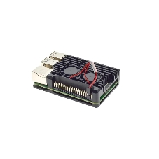 Компьютерный корпус Qumo Aluminum case with double black 2-wire fans, Raspberry Pi 5B, black(RS056) Компьютерный корпус Qumo Aluminum case with double black 2-wire fans, Raspberry Pi 5B, black(RS056)