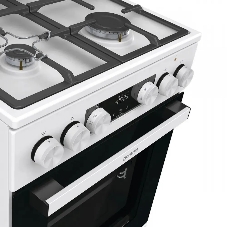 Плита комбинированная Gorenje GK5C42WF-B белый, конфорок 4 газовых, духовка 70 л, 50 см x 85 см x 59.4 см