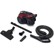 Пылесос Polaris PVC 2003RI серый/красный, 500/2000 Вт, уборка сухая, пылесборник контейнер 2.5 л