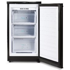 Морозильная камера Бирюса B412 черный, 80л, 3 ящика