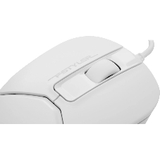 Мышь проводная A4Tech Fstyler FM12S белый, 1200 dpi, USB, кнопки - 3