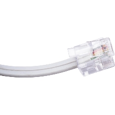 Удлинитель Rexant 18-21 телефонный 2М белый