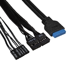 Компьютерный корпус Miditower ExeGate EX278390RUS ExeGate CP-603 Black, ATX, (CP350W, 80мм), 2хUSB+2хUSB 3.0, Audio