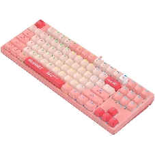 Клавиатура проводная A4Tech Bloody S87 Energy (S87 USB ENERGY PINK) USB розовый