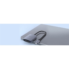 Кард-ридер Netac Flash WK12/серый/SD/SDHC/SDXC/microSD/microSDHC/microSDXC/USB 3.0 Type-C/пластик