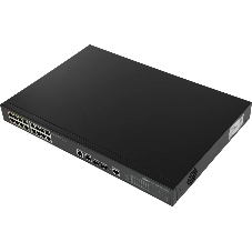 Коммутатор Dahua DH-LR2218-16ET-240, 16×100 Мбит/с + 2×1 Гбит/с, управляемый