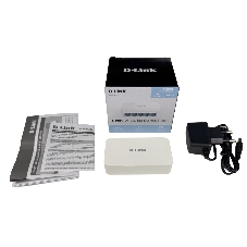 Коммутатор D-Link DES-1005C, 5×100 Мбит/с, неуправляемый