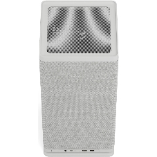 Компьютерный корпус без блока питания Fractal Design Mood, Mini-Tower, 1x180мм, 2xUSB-A 3.0 + 1xUSB 3.2 Type-C, SFX PSU Support, mITX Light Gray