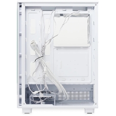 Компьютерный корпус HSPD F510, Panoramic Mid Tower, белый, TG, 0.5 SPCC, 3x120мм ARGB ATX, mATX, mITX 180/280/160мм 1x2.5
