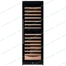 Винный шкаф Libhof SMD-110 черный, 318 л, 2 отсека, 110 бут., класс A