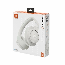 Беспроводные/проводные наушники JBL Tune 720BT белый, полноразмерные, Bluetooth 5.3 + проводной, до 76 ч