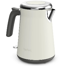 Электрочайник Tefal KI666AE0 молочный, 1.7 л, 2400 Вт, скрытый нагревательный элемент