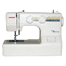 Швейная машина Janome My Style 100 белый, электромеханическая, горизонтальный, 13 операций, петля полуавтомат