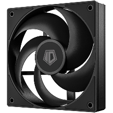 Вентилятор для корпуса ID-Cooling AS-120-K черный, 120 мм, 2000 об/мин, 27.2 дБ, 4 pin