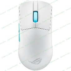 Мышь беспроводная/проводная ASUS ROG Harpe Ace Aim Lab Edition белый, 36000 dpi, радиоканал, Bluetooth, USB, кнопки - 5