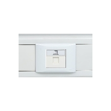 Розетка RJ-45 EKF PROxima, категории 5e (ширина 2 модуля)