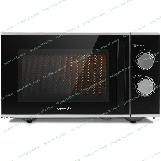 Микроволновая печь Vitek VT-MW0823 серебристый/черный, 23 л, 900 Вт, переключатели - поворотный механизм