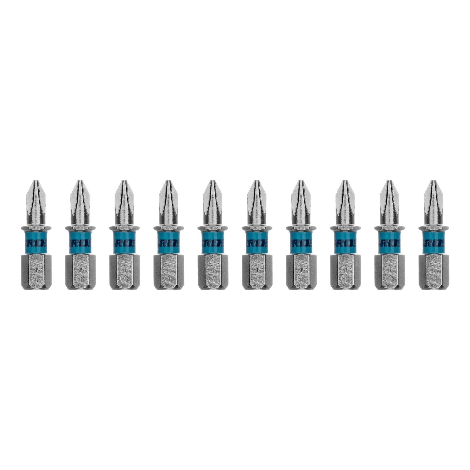 Бита Gross PH1х25мм, сталь S2, шестигр., 10 шт.
