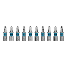 Бита Gross PH1х25мм, сталь S2, шестигр., 10 шт.